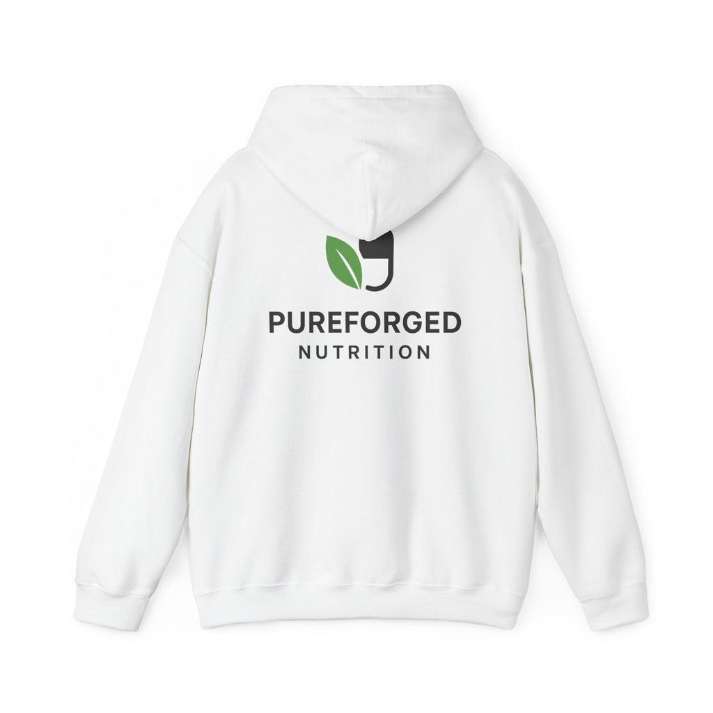 PureForged Nutrition Unisex Heavy Blend Pump Cover Hoodie, Cozy Sweatshirt, Gym Apparel, Fitness Gift, Casual Wear, Holiday Activewear