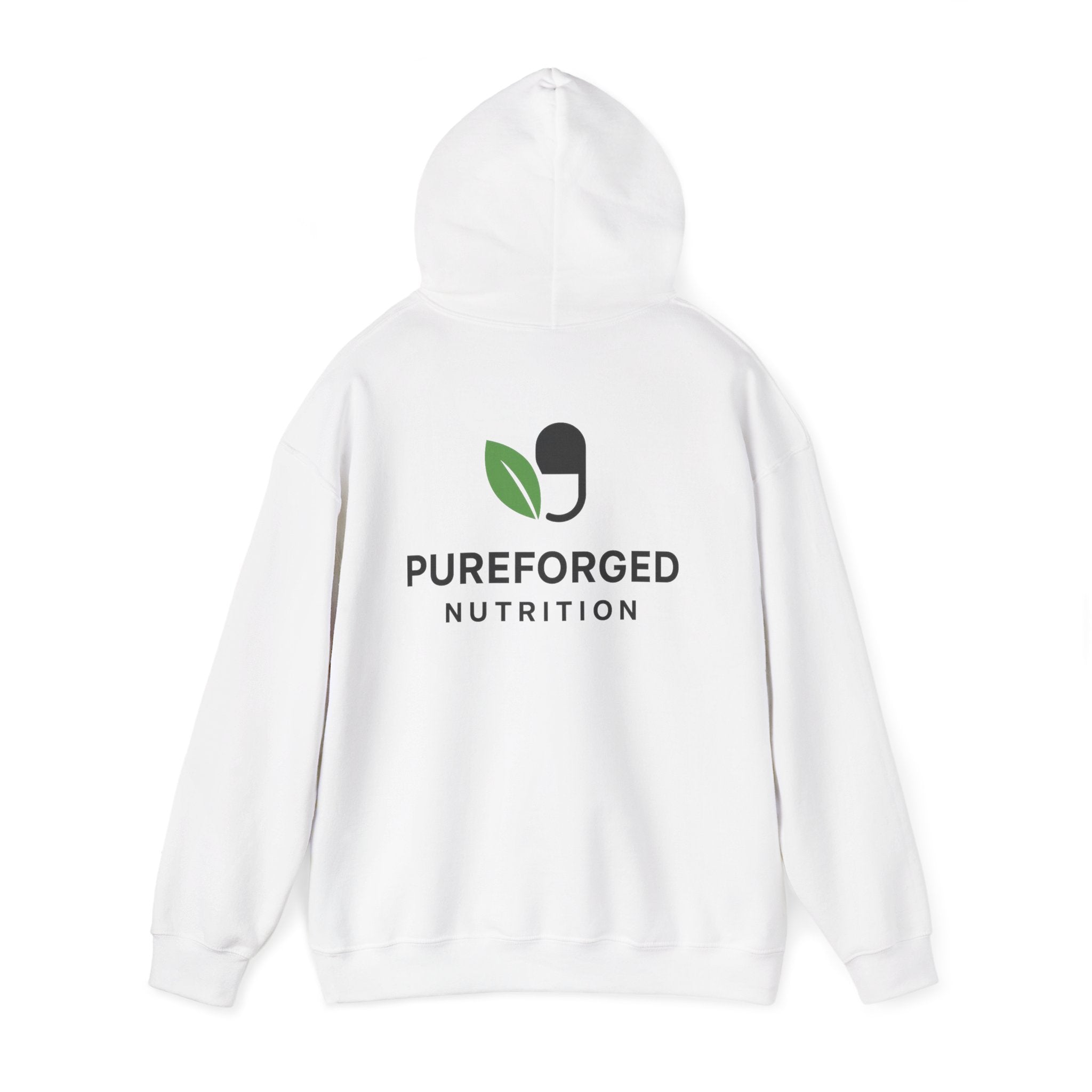 PureForged Nutrition Unisex Heavy Blend Pump Cover Hoodie, Cozy Sweatshirt, Gym Apparel, Fitness Gift, Casual Wear, Holiday Activewear