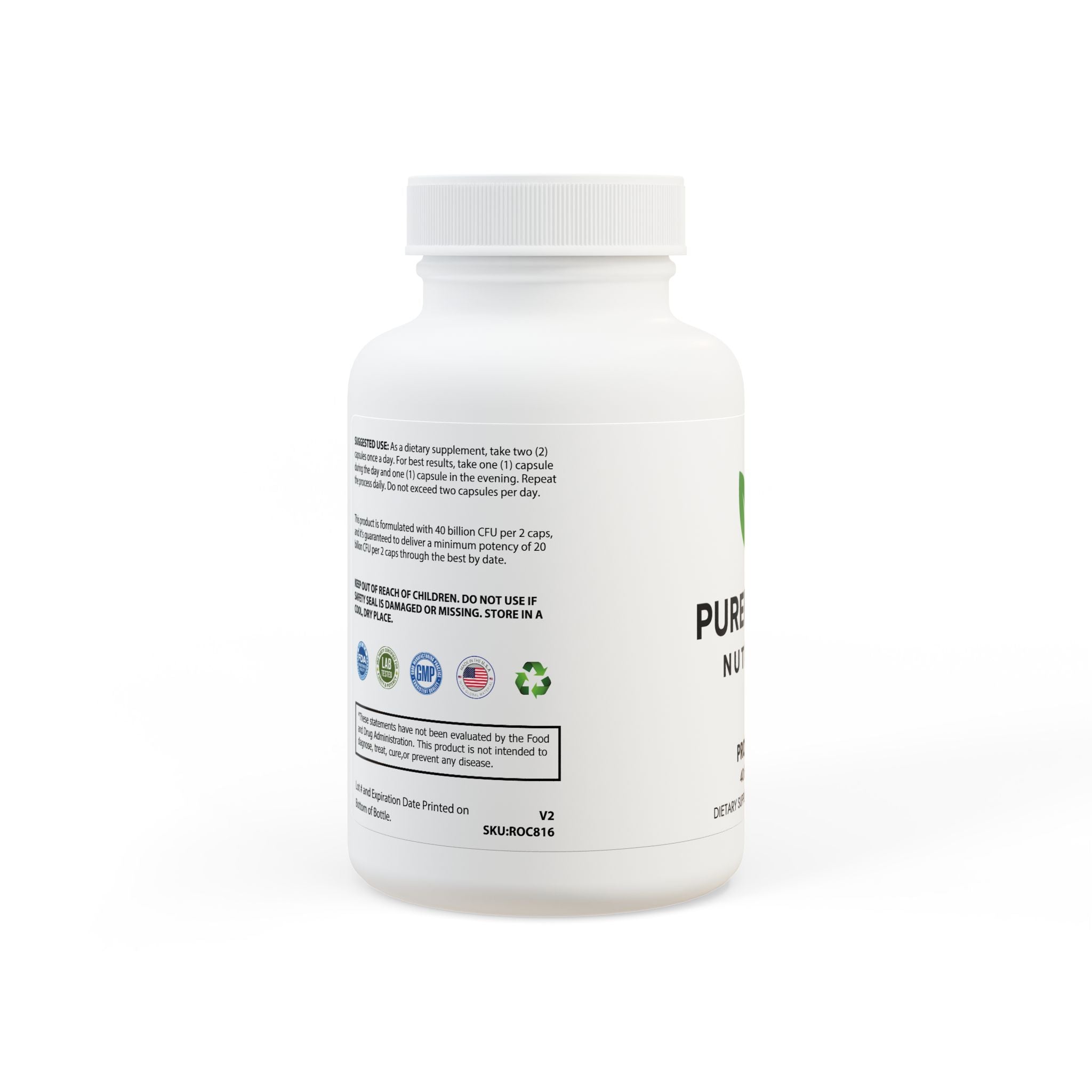 Probiotics Supplement (60 Capsules)