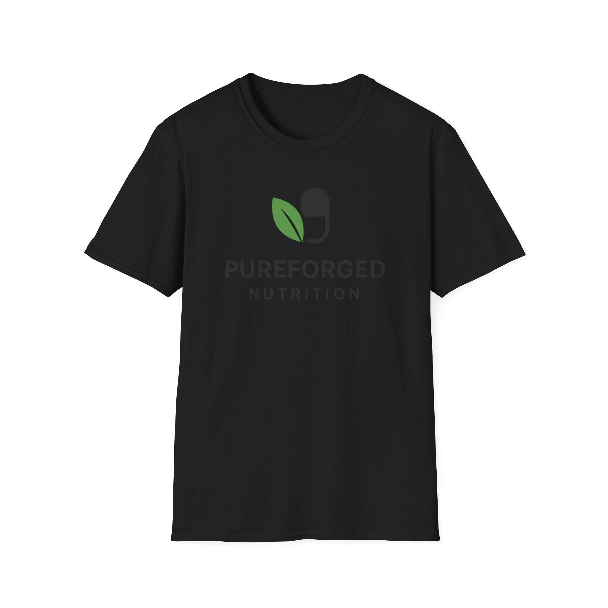 PureForged Nutrition Unisex Softstyle T-Shirt, Fitness Apparel, Healthy Living Shirt, Gift for Athletes, Casual Wear