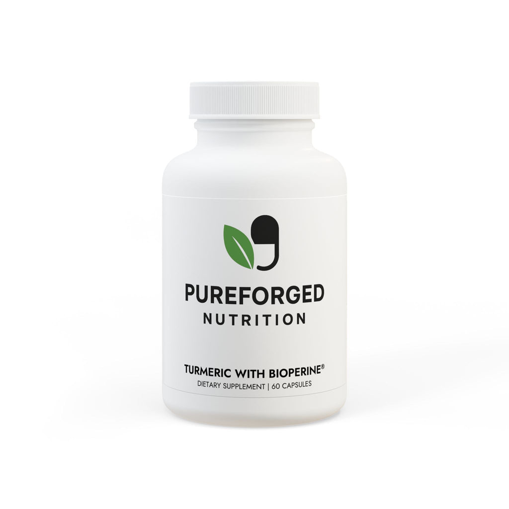 Turmeric with BioPerine® (Black Pepper Fruit Extract) Supplement (60 Capsules)